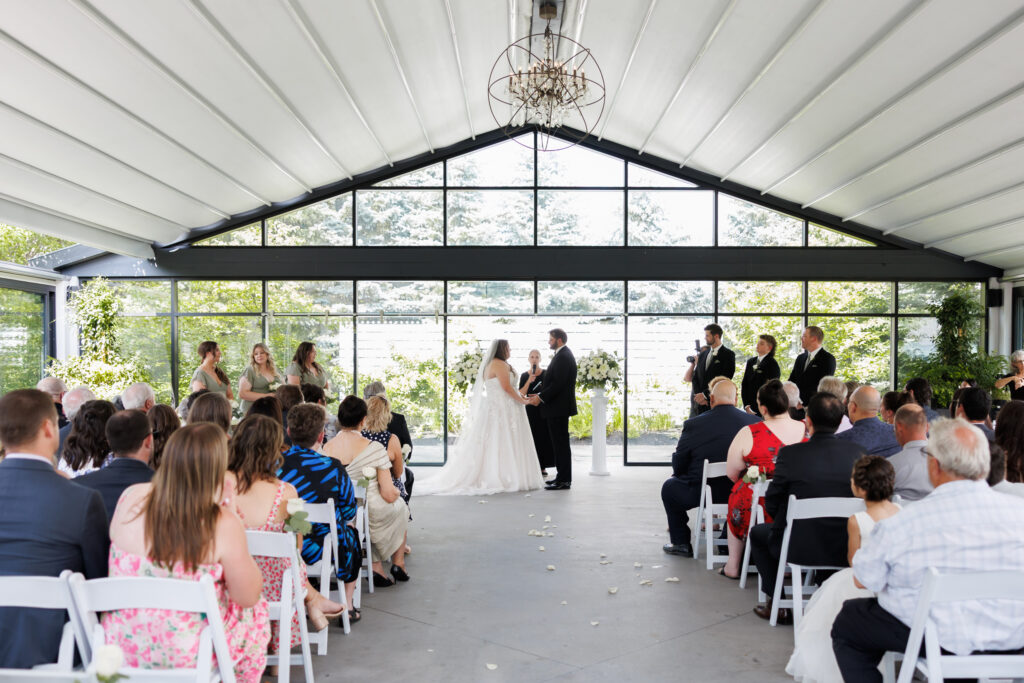 Whistle Bear Grandview Terrace forest chapel ceremony