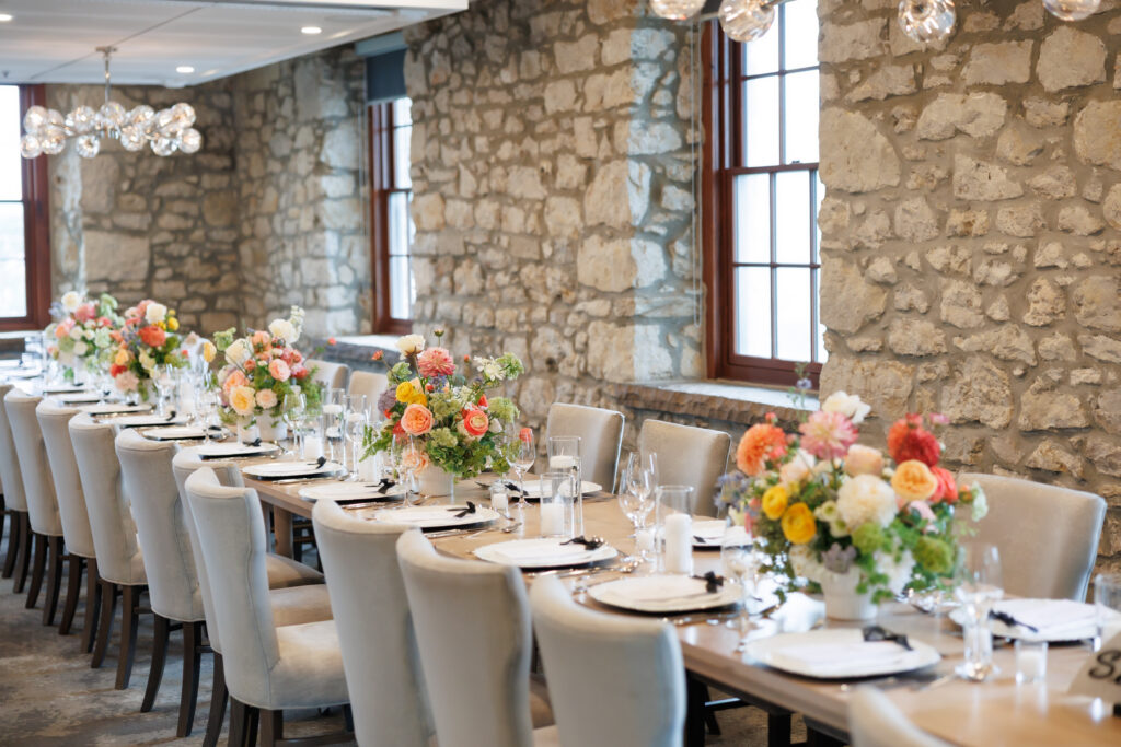 Cambridge mill falls room reception space 