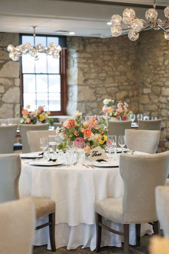 Cambridge mill falls room reception space 