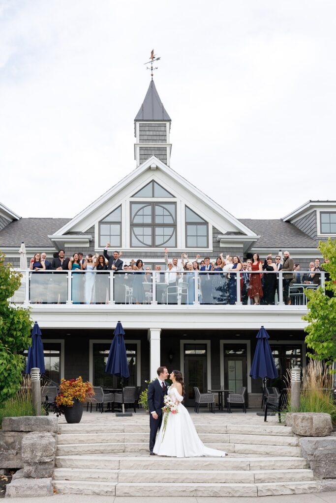 wedding in the whistle bear forestview room 