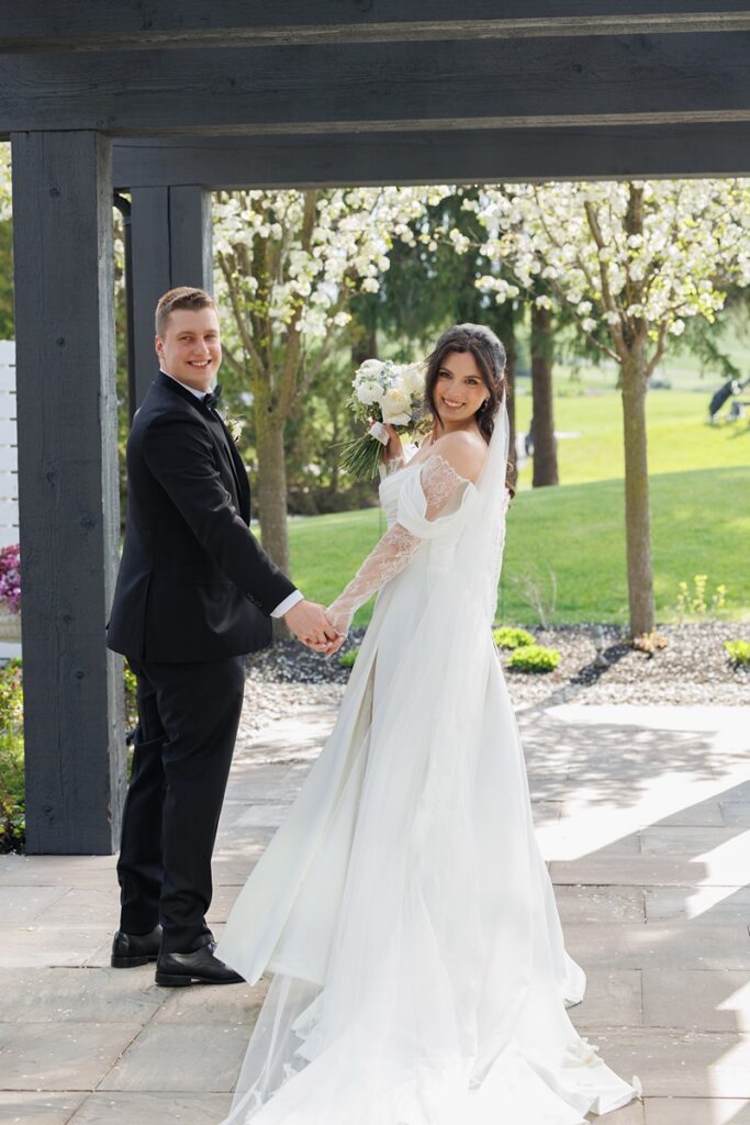 whistle bear wedding ceremony garden chapel